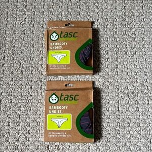 2 Pairs NWT Tasc Performance Thong XS